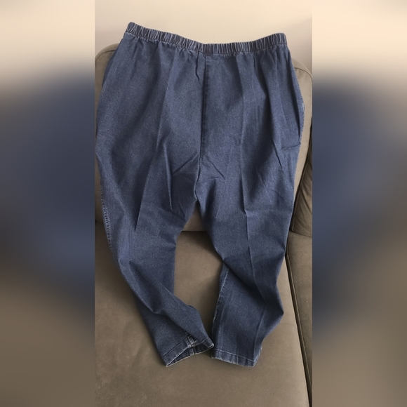 NWT 🌸💙Alia Blue Plus Size Women Pull On Pants: size 18W💙🌸 - Picture 2 of 6